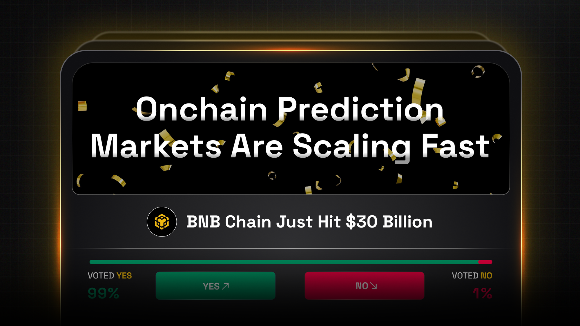Onchain Prediction Markets Are Scaling Fast: BNB Chain Just Hit $30B