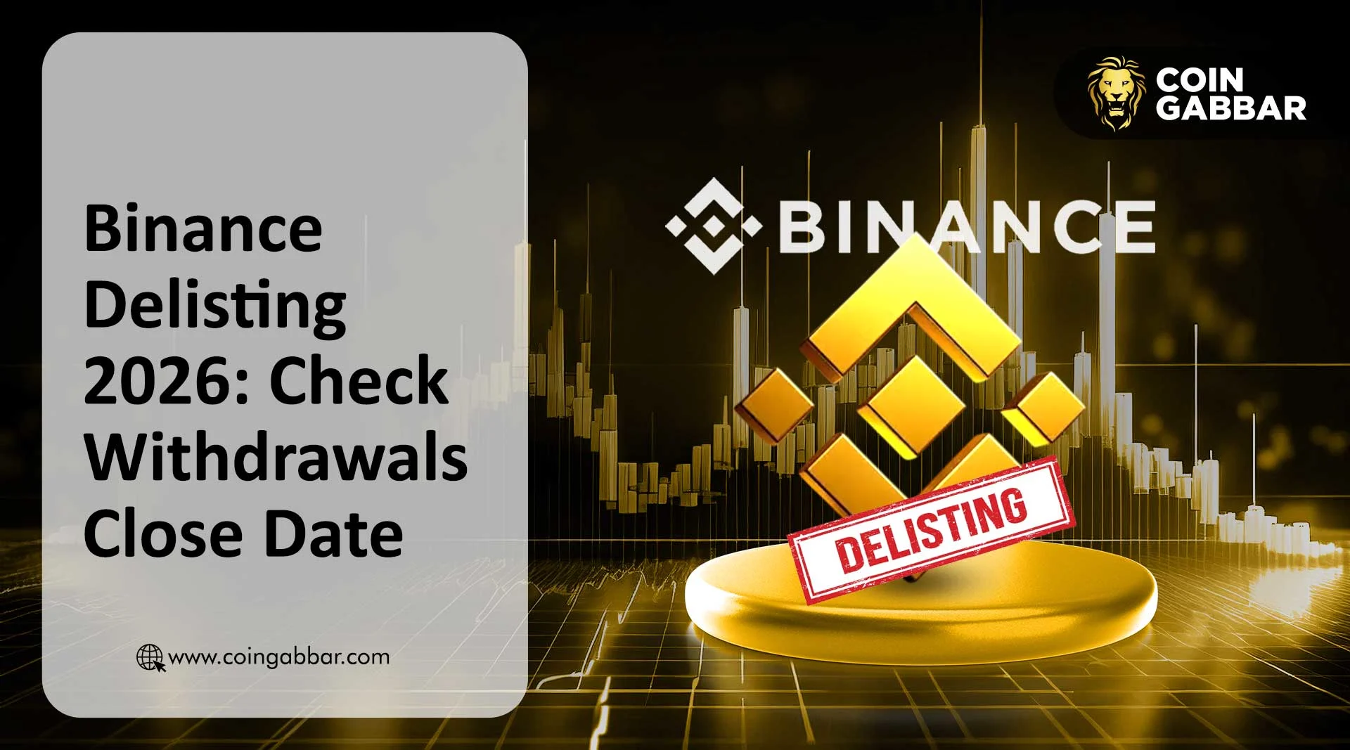 Check the April 2026 Binance Delisting: Key Withdrawal Dates