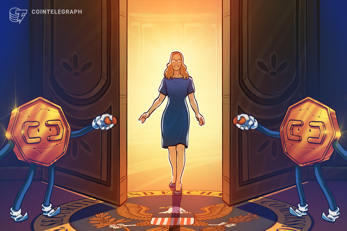 The "crypto mom" of the U.S. Securities and Exchange Commission (SEC) bids farewell to the regulator and will join law school.