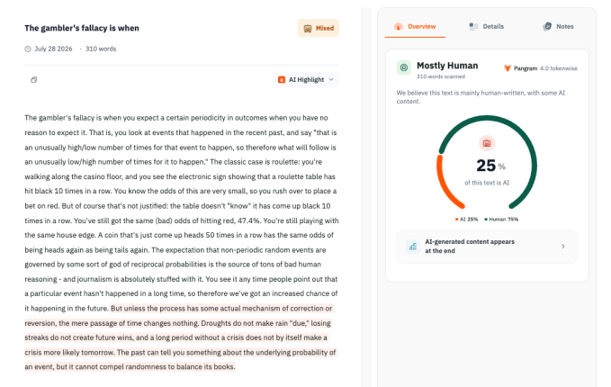 Pangram raises $9 million to launch new AI content detection model