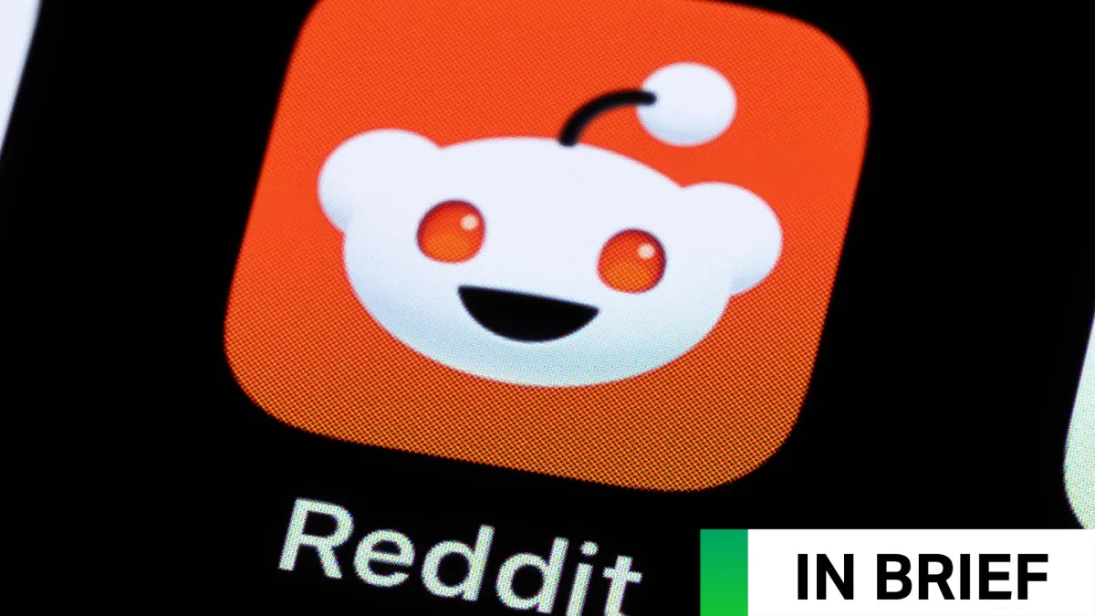 Reddit's stock price fell after better-than-expected earnings, raising concerns about the impact of AI search.