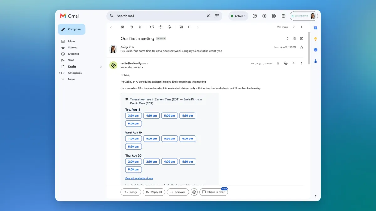Calendly Launches AI Meeting Notes and Assistant Tools
