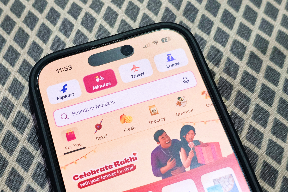 Flipkart Accelerates to Catch Up with India's Top Three Instant Retail Players