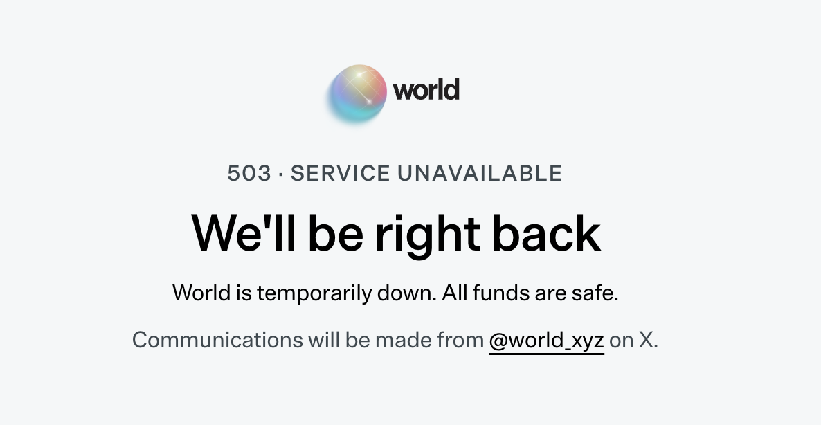 web3: Solana predicts that the World independent website will experience a brief downtime after going live