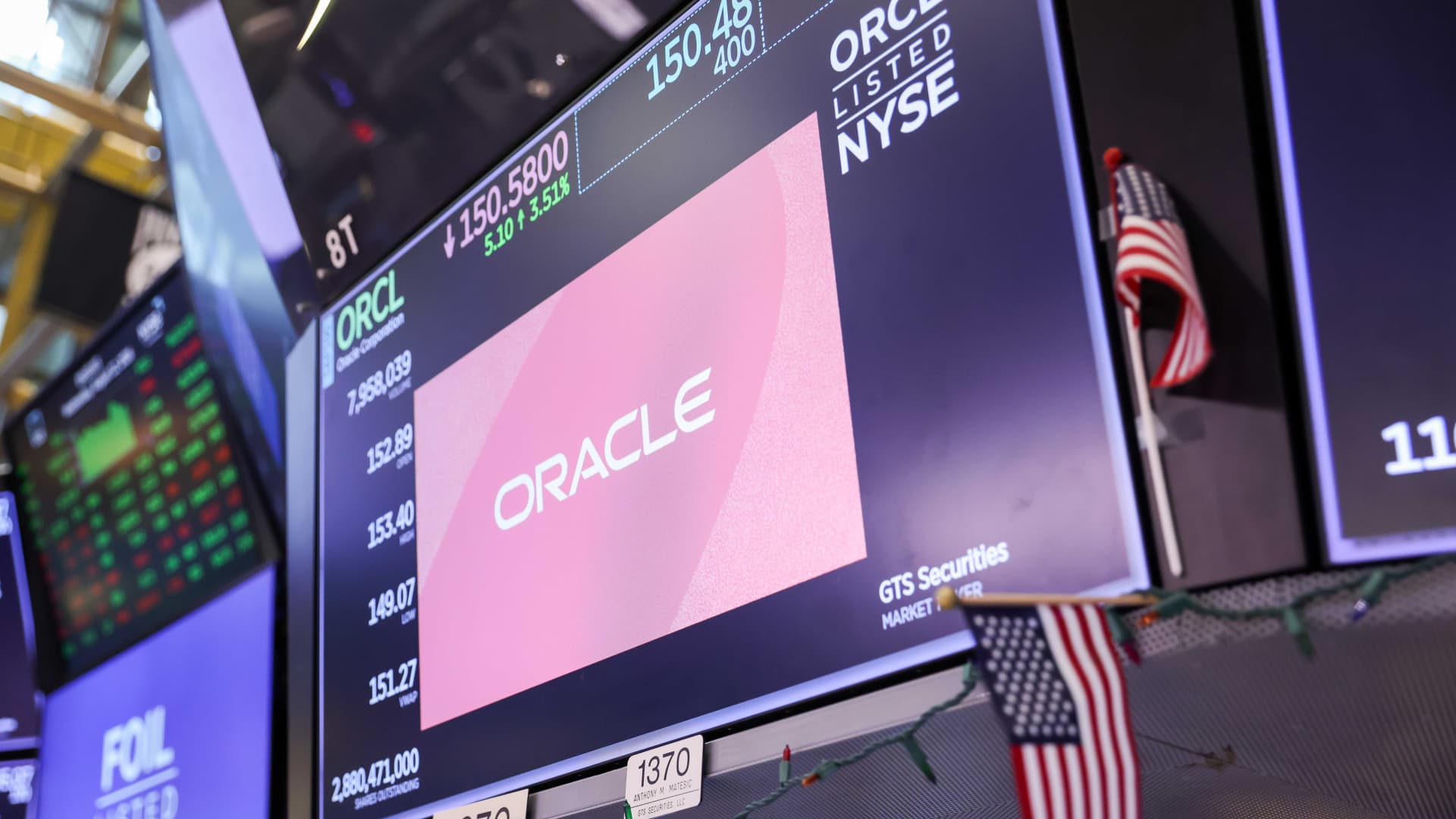 Foreign media: Oracle's financial report earlier indicated a bias towards an upward trend