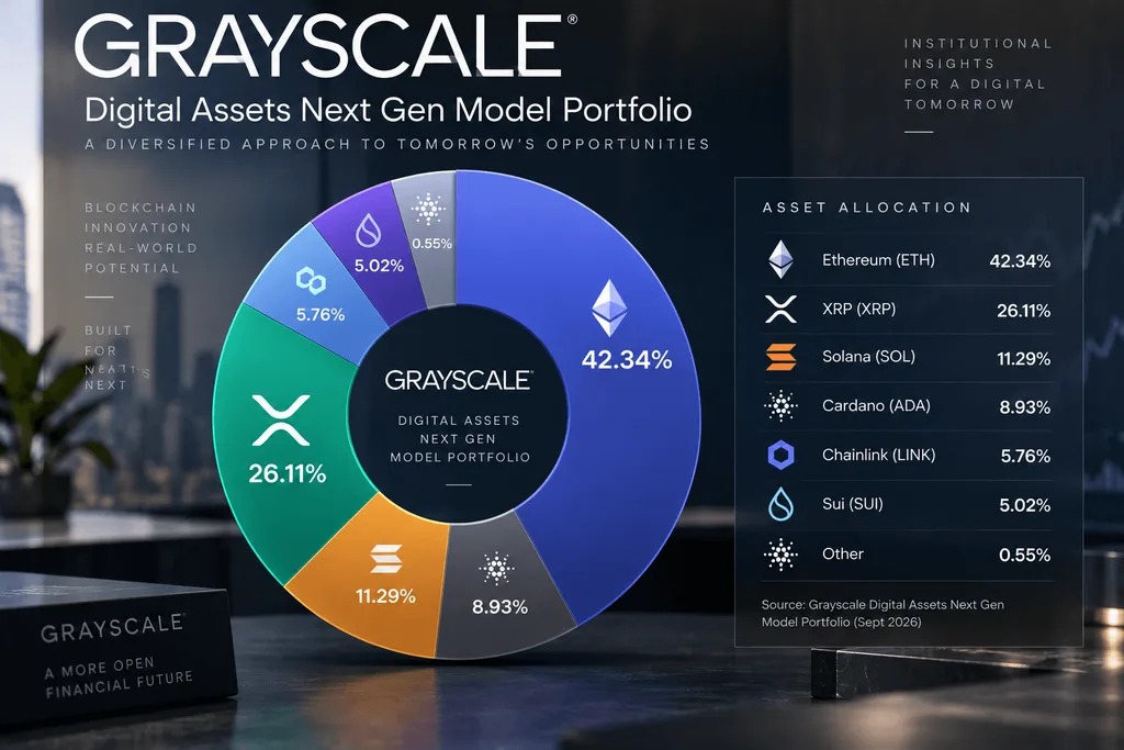 web3: Foreign media: New grayscale combination raises the weight of XRP to 26%