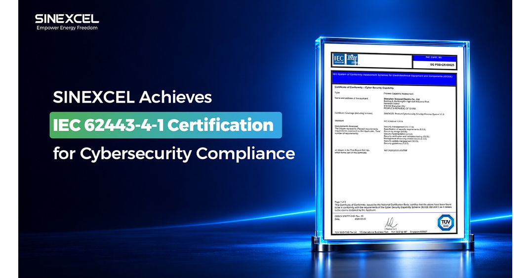 Shenghong Co., Ltd. Obtained IEC Cybersecurity Compliance Certification on April 1, 2024
