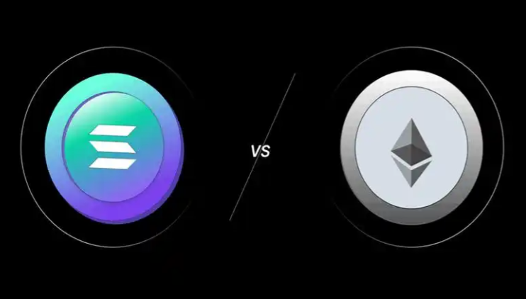 以太坊和Solana谁值得买？ETH回撤62%SOL日活8倍，资金看好谁？