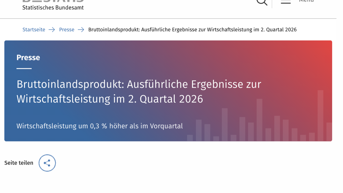 Germany's Q2 GDP Revised Up to 0.3%: Exports and Retail Improve, but Domestic Demand Has Not Yet Formed a Comprehensive Relay